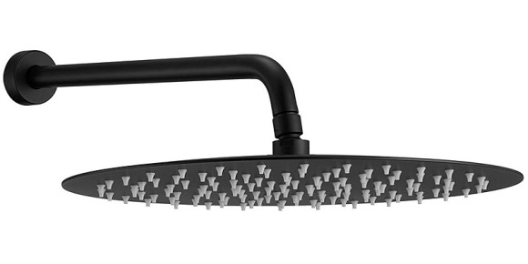Верхний душ Berges Ventas R Black 074004 Черный матовый Верхний душ Berges Ventas R Black 074004 Черный матовый