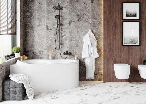 Акриловая ванна Vagnerplast Selena 147x100 L VPBA141SEL3LE-04 без гидромассажа Акриловая ванна Vagnerplast Selena 147x100 L VPBA141SEL3LE-04 без гидромассажа