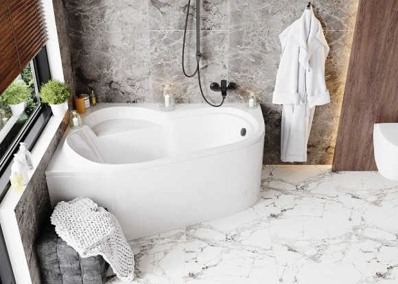 Акриловая ванна Vagnerplast Selena 147x100 L VPBA141SEL3LE-04 без гидромассажа Акриловая ванна Vagnerplast Selena 147x100 L VPBA141SEL3LE-04 без гидромассажа