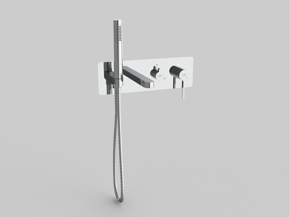 Смеситель для ванны GPD Gildo Colored MKA165 Хром