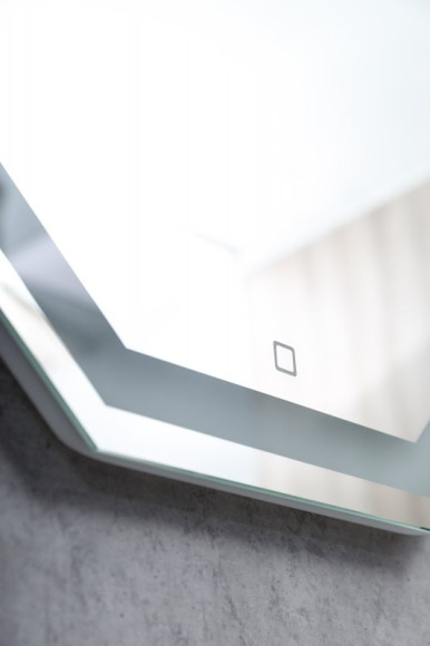 Зеркало BelBagno SPC-OTT 100 с сенсорным выключателем с подсветкой Зеркало BelBagno SPC-OTT 100 с сенсорным выключателем с подсветкой