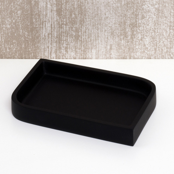 Мыльница WasserKRAFT Elba K-2729 Черная матовая Мыльница WasserKRAFT Elba K-2729 Черная матовая