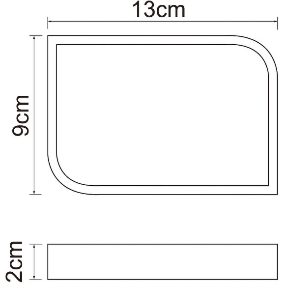 Мыльница WasserKRAFT Elba K-2729 Черная матовая Мыльница WasserKRAFT Elba K-2729 Черная матовая