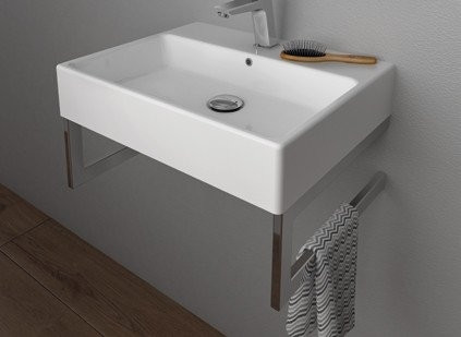 Раковина Creavit Next 60 NX260-00CB00E-0000 Белая Раковина Creavit Next 60 NX260-00CB00E-0000 Белая