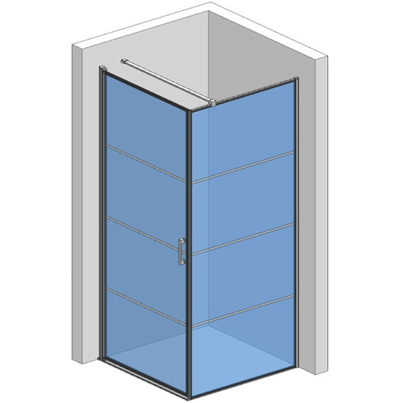 Душевой уголок AQUAme 90x90 L AQM5215-LH-9 профиль Черный матовый стекло прозрачное Душевой уголок AQUAme 90x90 L AQM5215-LH-9 профиль Черный матовый стекло прозрачное