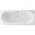 Акриловая ванна Excellent Oceana Slim 160x75 WAEX.OCE16S.SMART.BR с гидромассажем