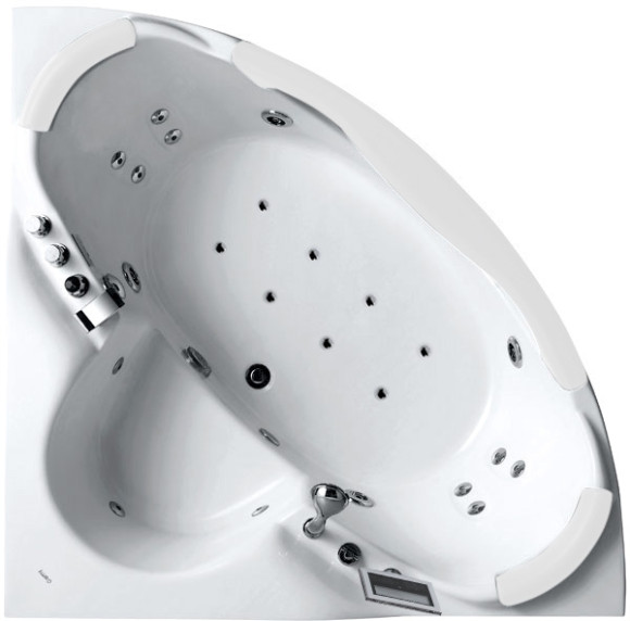 Акриловая ванна Gemy G9025 II K 155х155 С гидромассажем Акриловая ванна Gemy G9025 II K 155х155 С гидромассажем