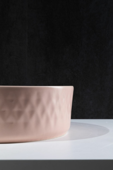 Раковина-чаша Allen Brau Fantasy Romb 36 4.11033.SM Розовая Раковина-чаша Allen Brau Fantasy Romb 36 4.11033.SM Розовая