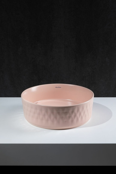 Раковина-чаша Allen Brau Fantasy Romb 36 4.11033.SM Розовая Раковина-чаша Allen Brau Fantasy Romb 36 4.11033.SM Розовая