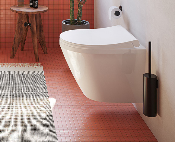 Ершик для унитаза Vitra Origin A4489436 Черный матовый Ершик для унитаза Vitra Origin A4489436 Черный матовый