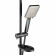 Душевая система Swedbe Hermes 5105B Черная матовая Душевая система Swedbe Hermes 5105B Черная матовая