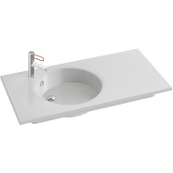 Раковина Jacob Delafon Odeon Rive Gauche 100 EXAU112-Z-00 Белая Раковина Jacob Delafon Odeon Rive Gauche 100 EXAU112-Z-00 Белая