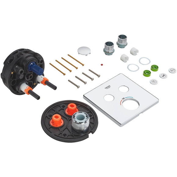 Смеситель для душа Grohe Grohtherm SmartControl 29124000 с термостатом Хром Смеситель для душа Grohe Grohtherm SmartControl 29124000 с термостатом Хром