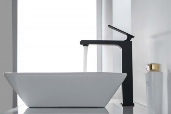 Смеситель для раковины Timo Anni 2711/03F Черный