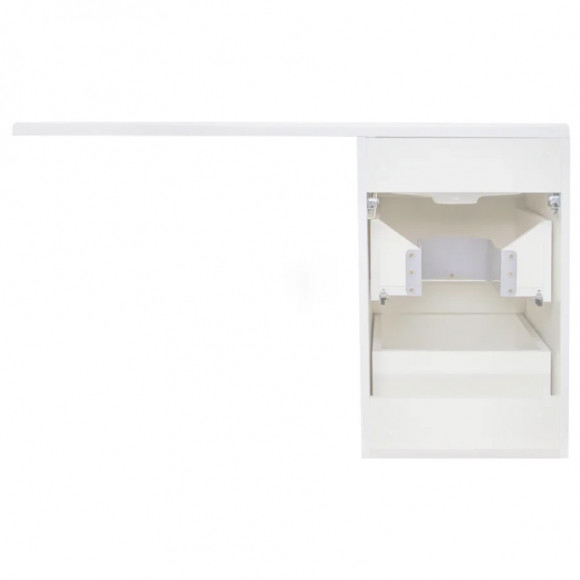 Тумба под раковину Style Line Даллас 100 Люкс Plus подвесная Белая Тумба под раковину Style Line Даллас 100 Люкс Plus подвесная Белая