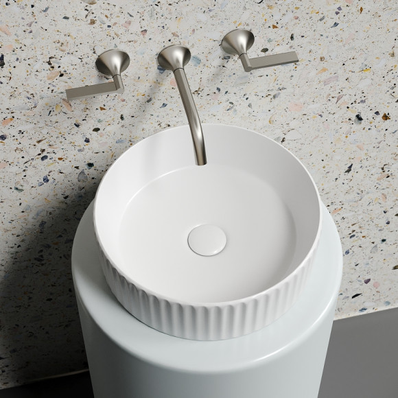 Раковина-чаша Ceramicanova Element 36 CN6057MW Белая матовая Раковина-чаша Ceramicanova Element 36 CN6057MW Белая матовая