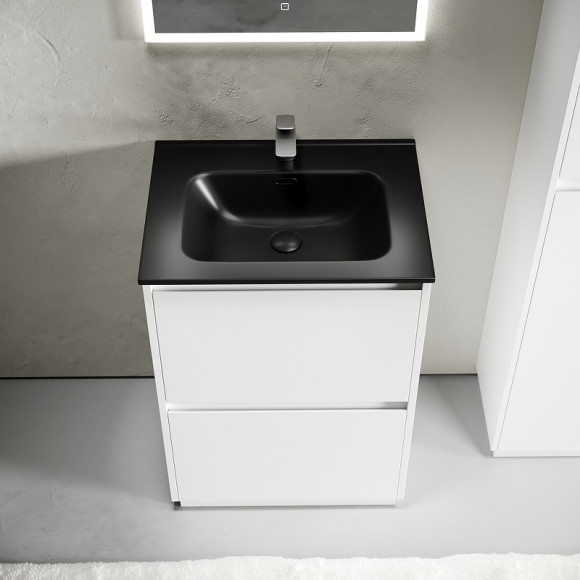 Тумба под раковину Sancos Libra Floor 60 LB60FW Белый глянец Тумба под раковину Sancos Libra Floor 60 LB60FW Белый глянец