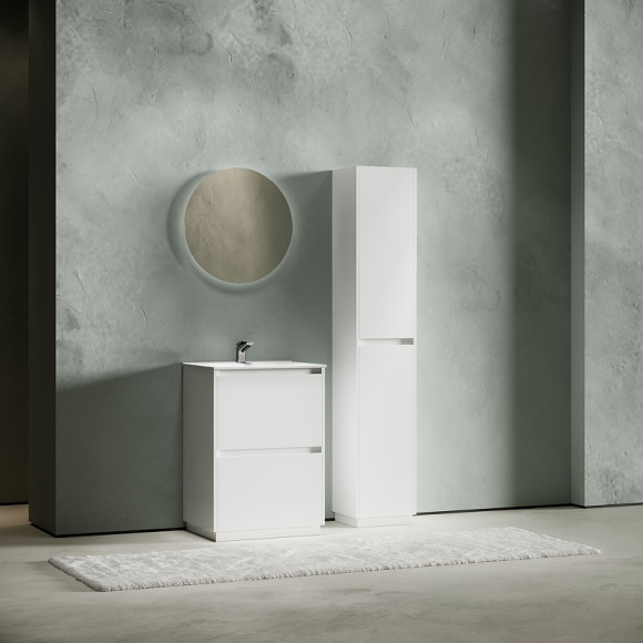 Тумба под раковину Sancos Libra Floor 60 LB60FW Белый глянец Тумба под раковину Sancos Libra Floor 60 LB60FW Белый глянец