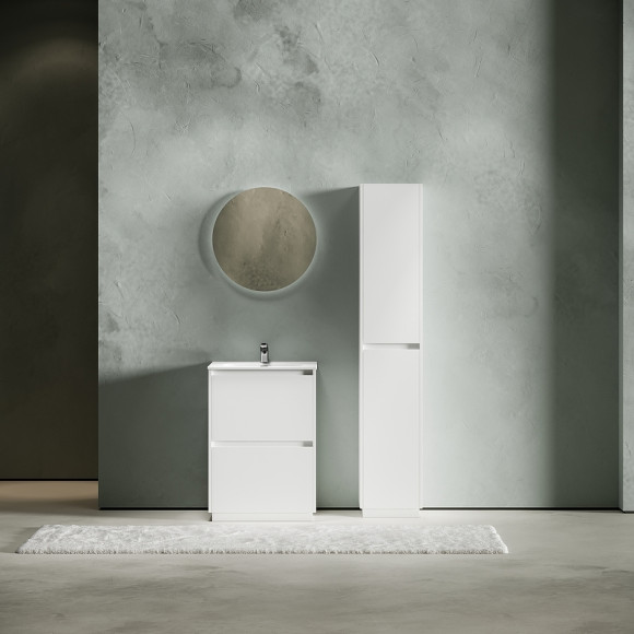 Тумба под раковину Sancos Libra Floor 60 LB60FW Белый глянец Тумба под раковину Sancos Libra Floor 60 LB60FW Белый глянец