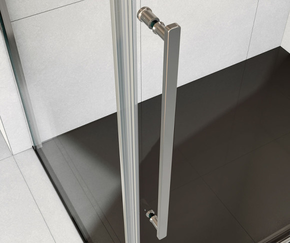 Душевой уголок Vincea Arno 150x100 VSR-1A1015CL профиль Хром стекло прозрачное