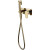 Гигиенический душ со смесителем Boheme Spectre 457-G Золото
