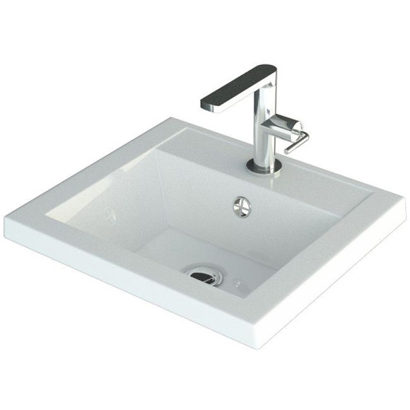 Раковина Art&Max AM-LAV-400-MR-A Белая Раковина Art&Max AM-LAV-400-MR-A Белая