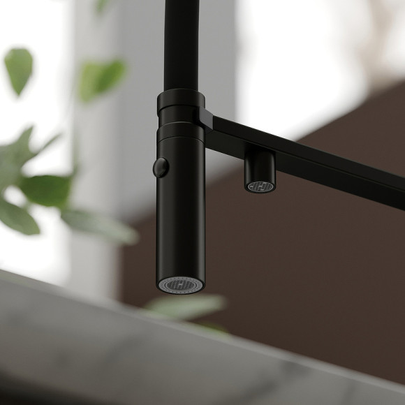 Смеситель для кухни Sancos Imola SC4010MB Черный матовый