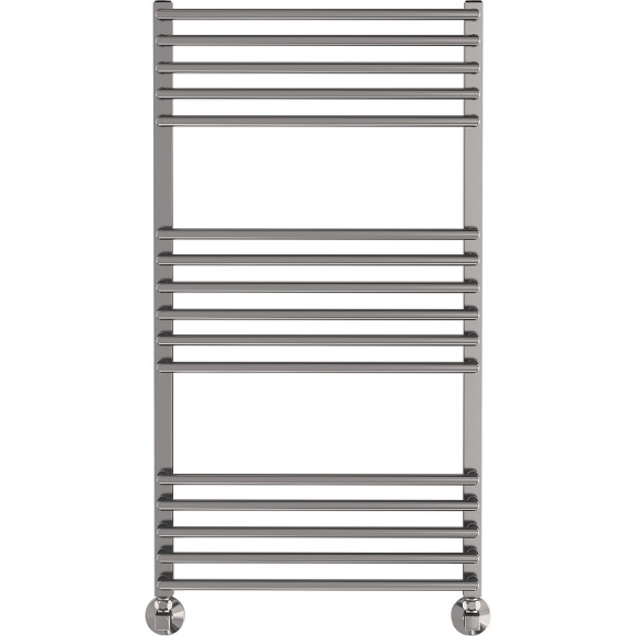 Водяной полотенцесушитель Terminus Арт П16 500х1000 4670078513380 Хром, нижнее подключение, G 1/2" ВР, с комплектом вентилей