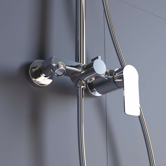 Душевая система RGW Shower Panels SP-26 59140126-01 Хром Душевая система RGW Shower Panels SP-26 59140126-01 Хром