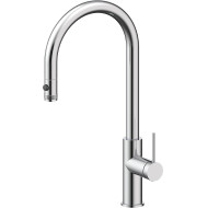 Смеситель для кухни Paulmark Galant Ga213077-BS Брашированная сталь