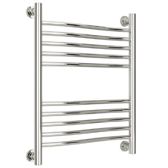 Водяной полотенцесушитель Сунержа Флюид 600x500 Хром
