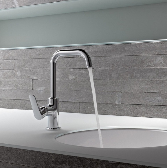 Смеситель для раковины Kludi Objekta 320230575 Хром Смеситель для раковины Kludi Objekta 320230575 Хром