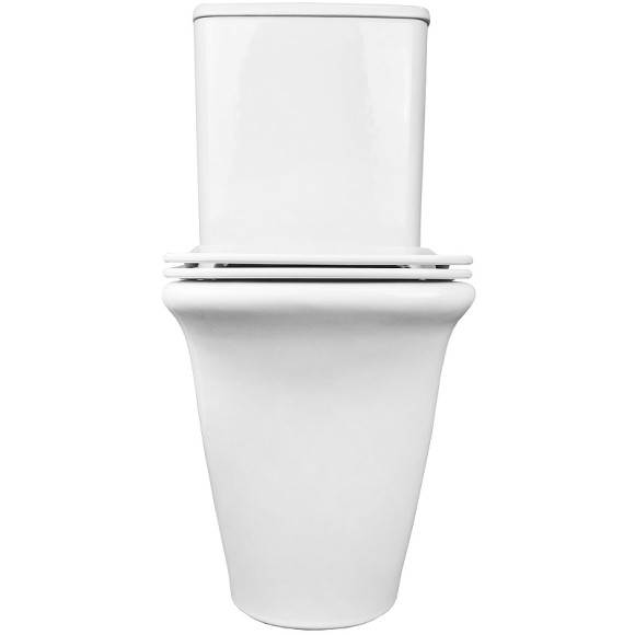 Унитаз компакт Azario Avero AZ-3121 с бачком и сиденьем Микролифт Унитаз компакт Azario Avero AZ-3121 с бачком и сиденьем Микролифт