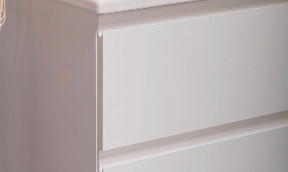 Тумба под раковину Boheme Armadi Art Capolda 85 849-085-W подвесная Белая