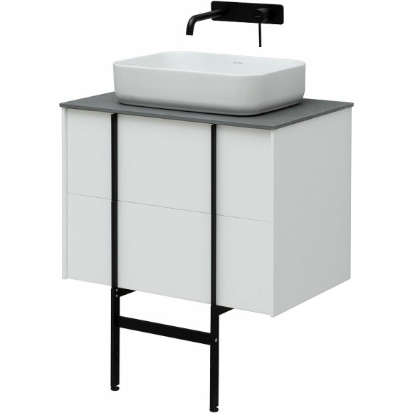 Тумба под раковину Allen Brau Reality 70 1.32004.WM подвесная Белая матовая Тумба под раковину Allen Brau Reality 70 1.32004.WM подвесная Белая матовая