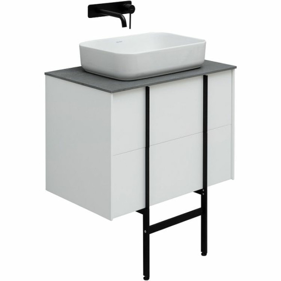 Тумба под раковину Allen Brau Reality 70 1.32004.WM подвесная Белая матовая Тумба под раковину Allen Brau Reality 70 1.32004.WM подвесная Белая матовая