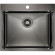 Кухонная мойка Paulmark Kroner 59 PM215951-GM Вороненая сталь Кухонная мойка Paulmark Kroner 59 PM215951-GM Вороненая сталь