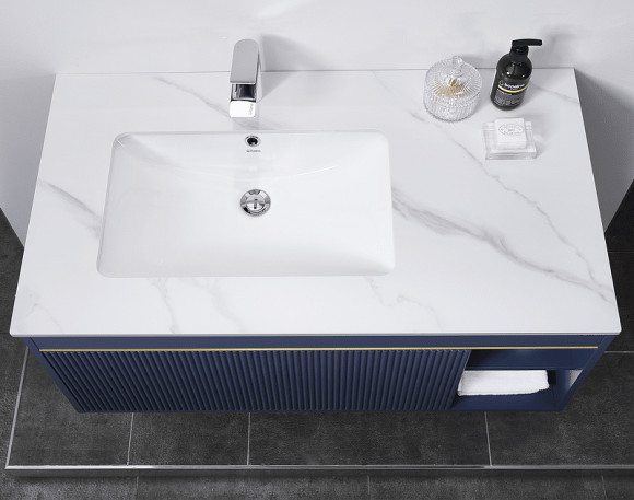 Тумба с раковиной Orans BC-1137 100 11371000 подвесная Matt deep ocean Тумба с раковиной Orans BC-1137 100 11371000 подвесная Matt deep ocean