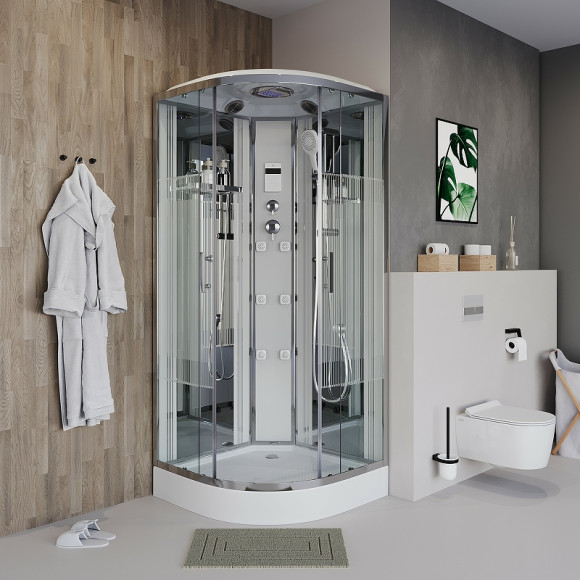 Душевая кабина Niagara Ultra 90x90 NG-701-01 с гидромассажем Душевая кабина Niagara Ultra 90x90 NG-701-01 с гидромассажем