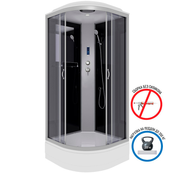 Душевая кабина Niagara Classic 100x100 NG-3502-14P без гидромассажа Душевая кабина Niagara Classic 100x100 NG-3502-14P без гидромассажа
