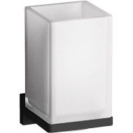 Стакан для зубных щеток Colombo Design Look B1602.NM-VAN Черный матовый