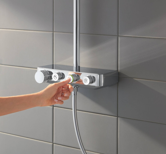 Душевая система Grohe Euphoria 26508000 с термостатом Хром
