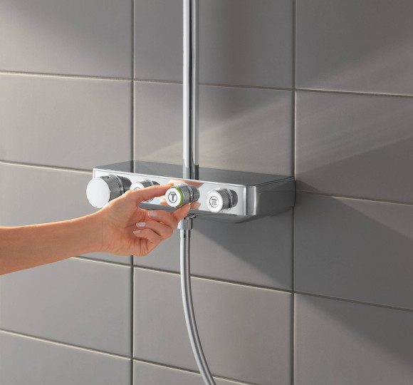 Душевая система Grohe Euphoria 26508000 с термостатом Хром