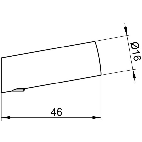 Крючок Keuco Collection Reva 12814 370000 Черный матовый