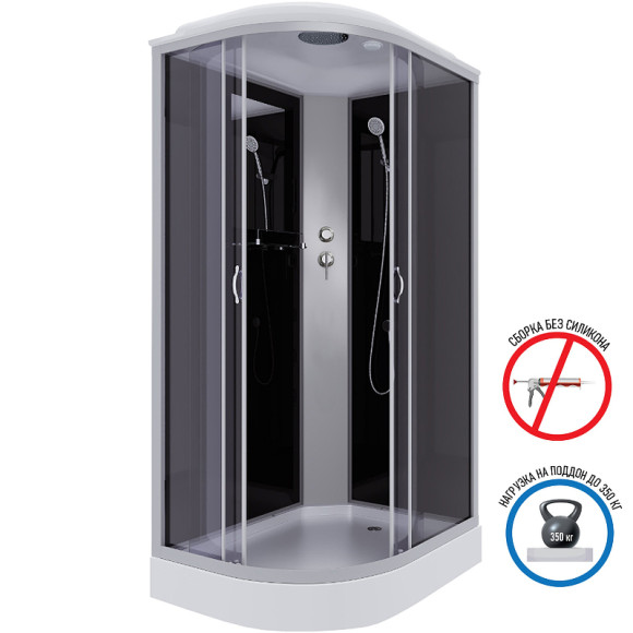 Душевая кабина Niagara Classic 120х80 NG-3512-14R без гидромассажа Душевая кабина Niagara Classic 120х80 NG-3512-14R без гидромассажа