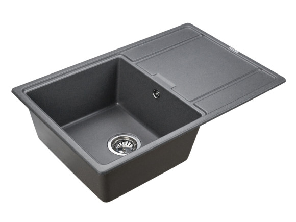 Кухонная мойка Paulmark Flugen 50-780 PM217850-DG Графит Кухонная мойка Paulmark Flugen 50-780 PM217850-DG Графит