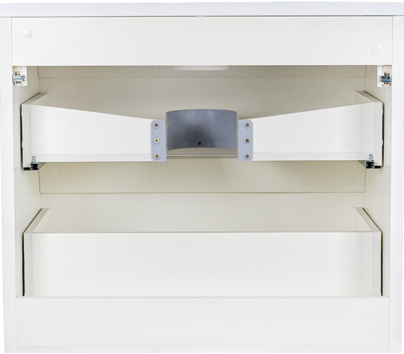 Тумба под раковину Style Line Атлантика Люкс Plus 80 СС-00000691 подвесная Белая Тумба под раковину Style Line Атлантика Люкс Plus 80 СС-00000691 подвесная Белая