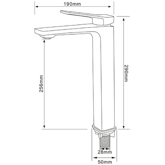 Смеситель для раковины Comforty FC071B-CKBT 00-00006501 Белый Смеситель для раковины Comforty FC071B-CKBT 00-00006501 Белый