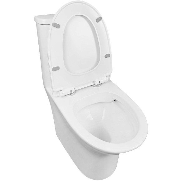 Унитаз моноблок Azario Sente AZ-8614 с бачком и сиденьем Микролифт Унитаз моноблок Azario Sente AZ-8614 с бачком и сиденьем Микролифт