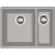 Кухонная мойка Florentina Вега-335/160 22.325.D0510.305 Грей